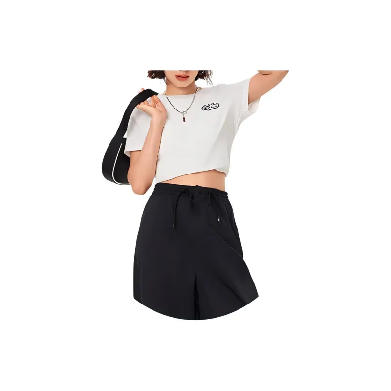 LiNing Sports Life Collection T Shirt Women's Ivory-2