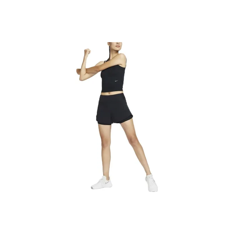 Nike Dri Fit Casual Shorts Women's Black-2
