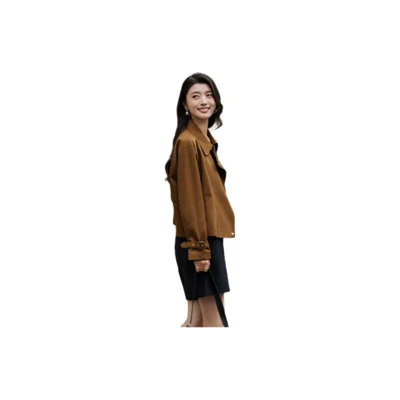 Yi Mengyuan Trench Coat Women's-4