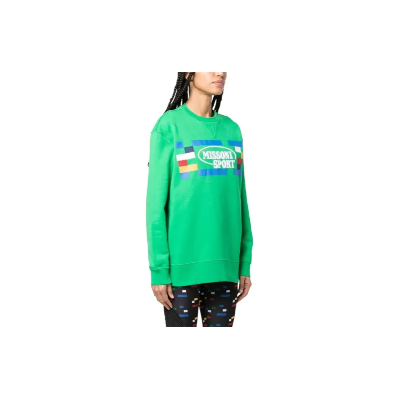 MISSONI Sweatshirt Women's Parrot Green-3