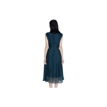 BBLLUUEE Sleeveless Dress Women's Turquoise