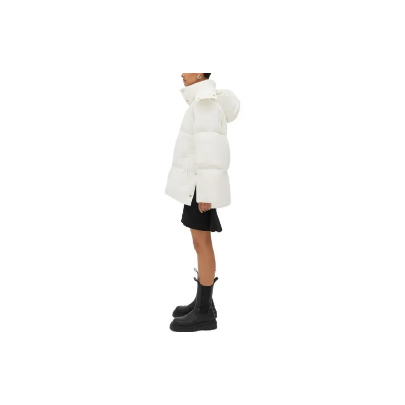 Bottega Veneta Frosted Poplin Puffer Jacket-4