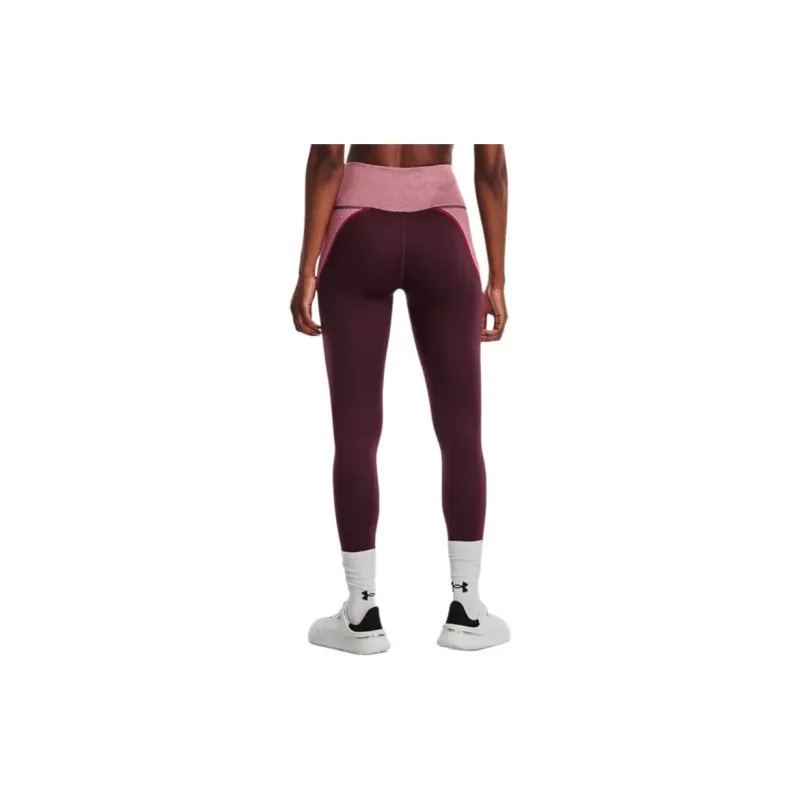 Under Armour Cold Weather Full Length Leggings Women's Dark Red-2