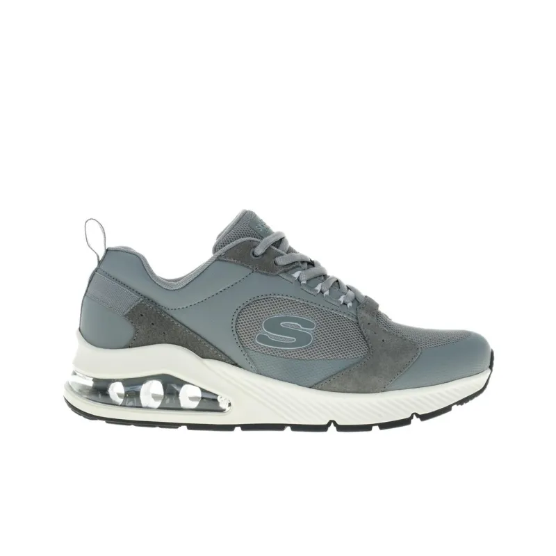 Skechers Anti Slip Wear Resistant Low Top Abrasion Resistant Sports Men's Gray-1
