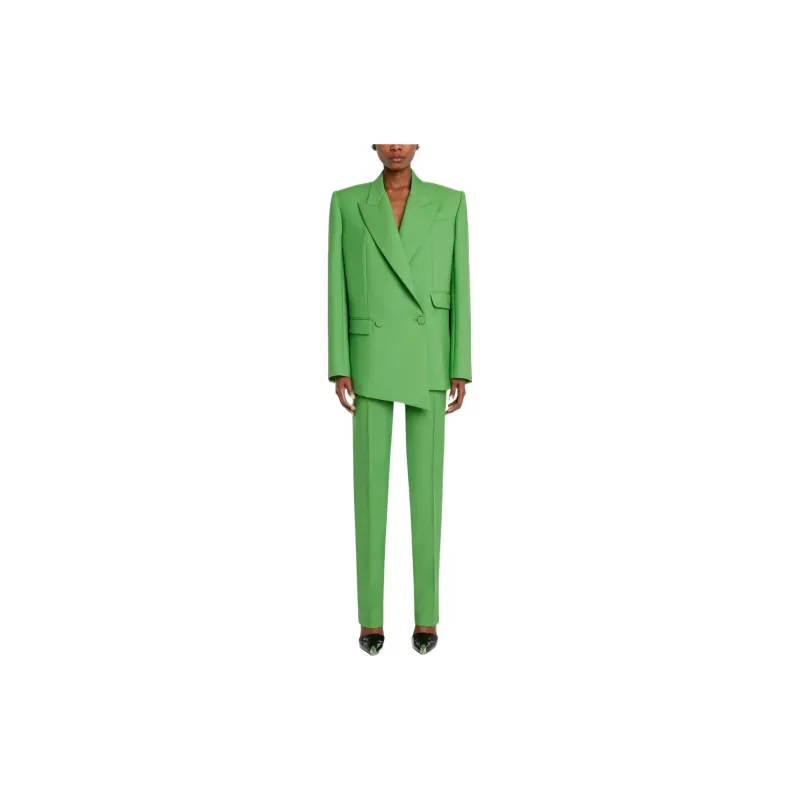Alexander McQueen Double Breasted Asymmetric Blazer-1