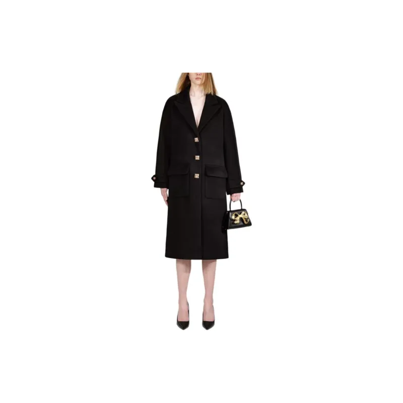 Self portrait Velvet Jackets Women's Black-2