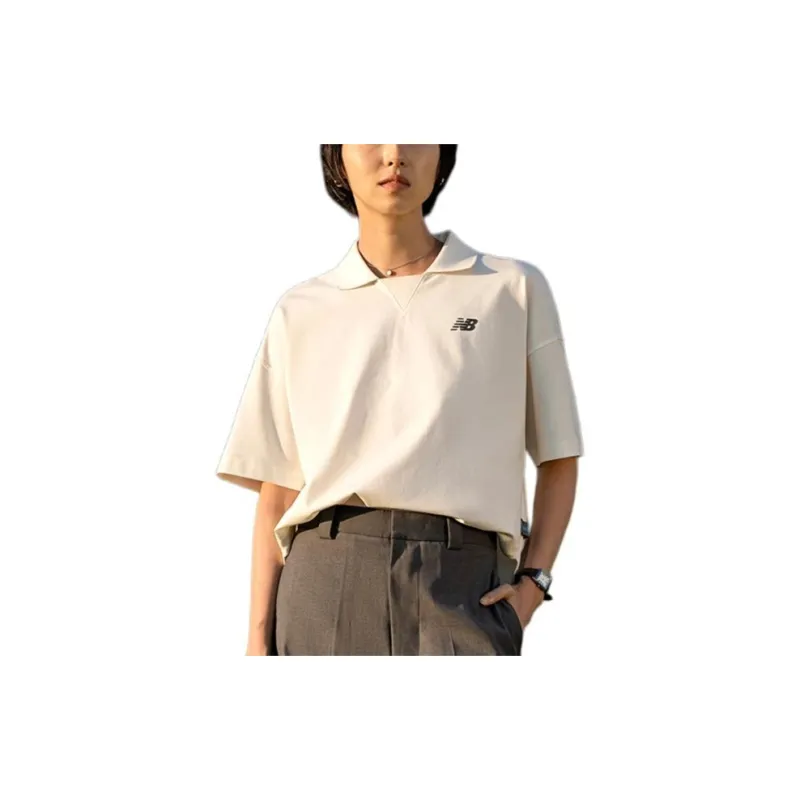 New Balance Polo Shirt Women's Khaki-1
