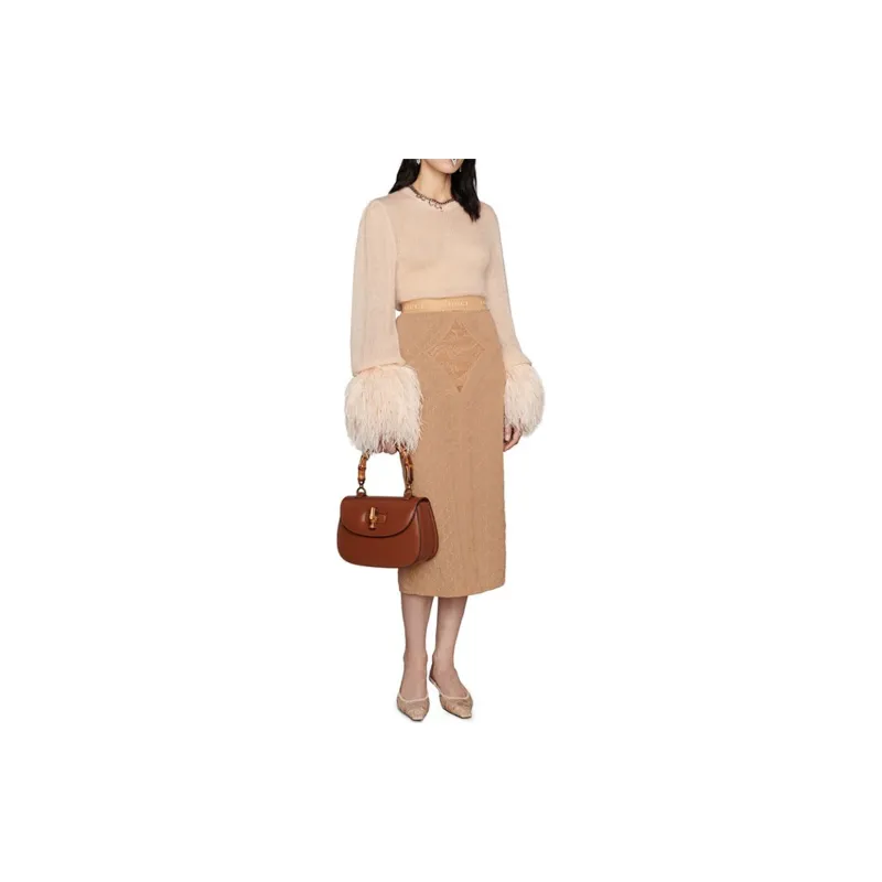 GUCCI SS22 Sweater Women's Beige-3