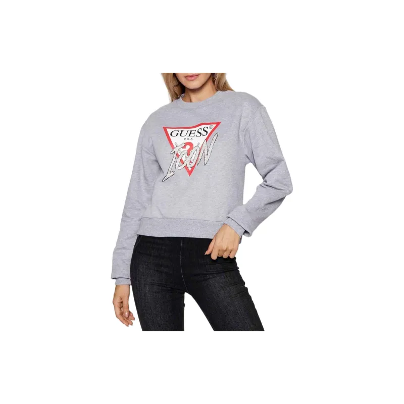GUESS Sweatshirts Women's Gray-2