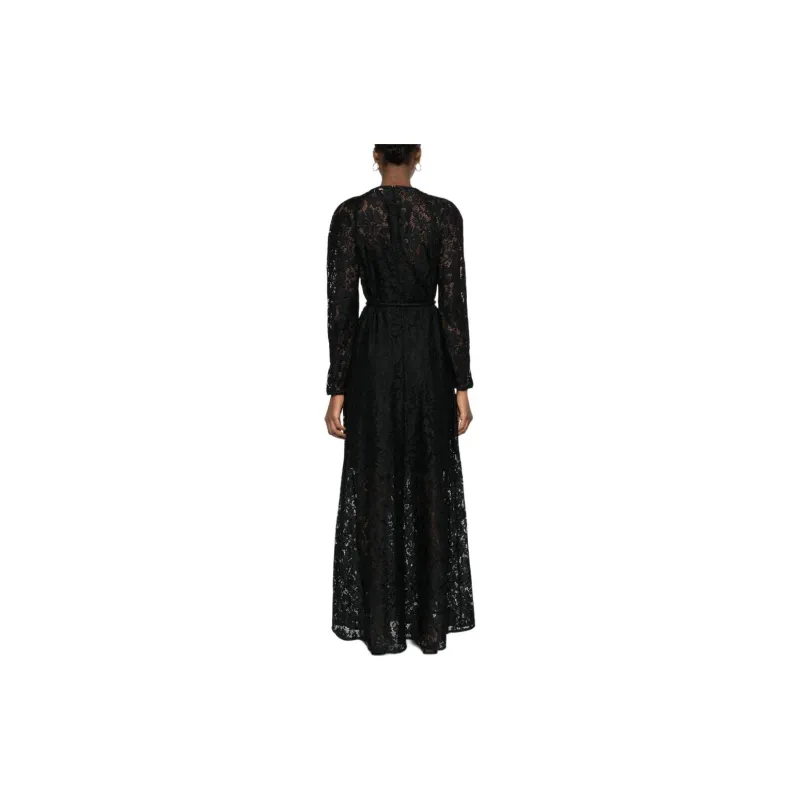 Zimmermann SS24 Long-Sleeved Dresses Women's Black-2