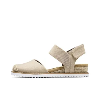 Skechers DESERT KISS Anti Slip Wear Resistant Breathable Quick Dry Low Top Casual Shoes Women's Beige