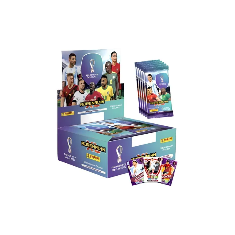 PANINI Star Card 2022 Qatar World Cup Messi Cristiano Ronaldo 7 Premier League Card Accessory Sports Cards Full Box-1