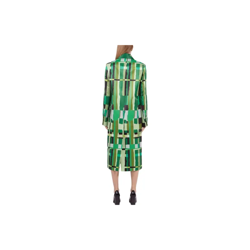 Ferragamo Coats Women's Lime Green-3