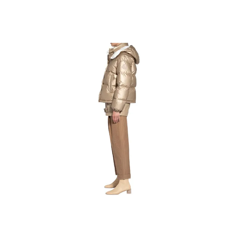 Moncler Dao Series Down Jackets Women's Gold-5