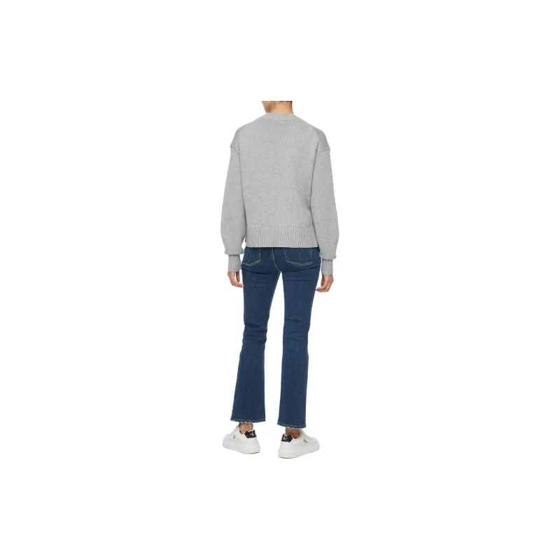 Calvin Klein Logo Intarsia knit Sweater-3