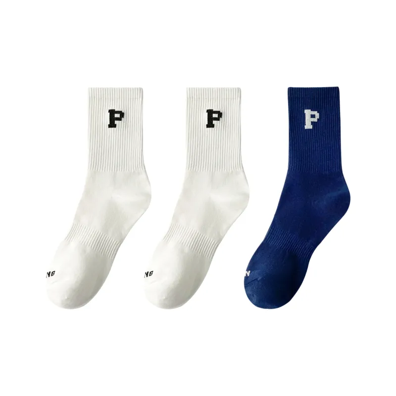 XXLLG Mid Calf Socks Women's 3 Pack-4