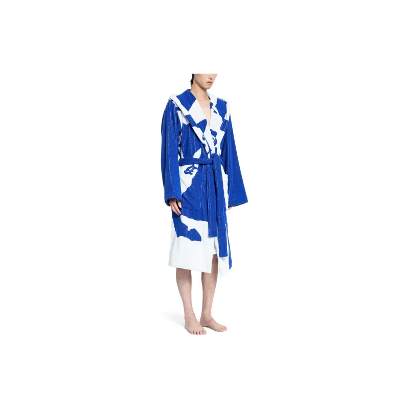 Burberry Equestrian Knight print Robe-1