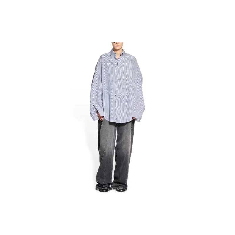 Balenciaga Shirts Women's Blue-2