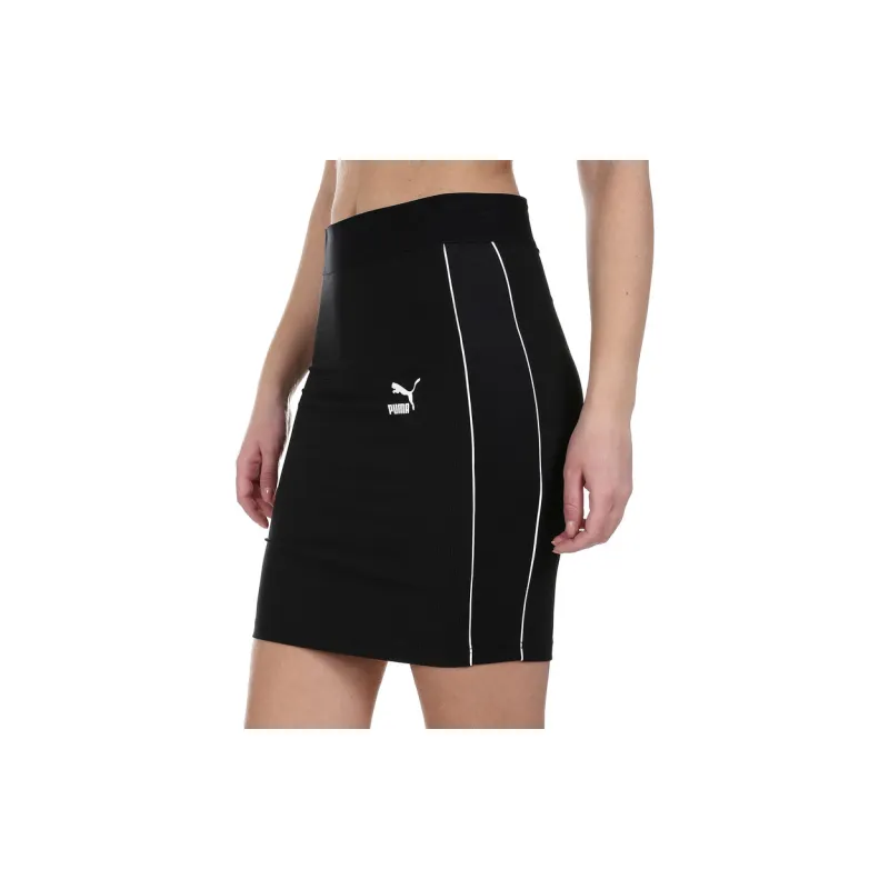 PUMA Casual Short Skirts Women's Black-3