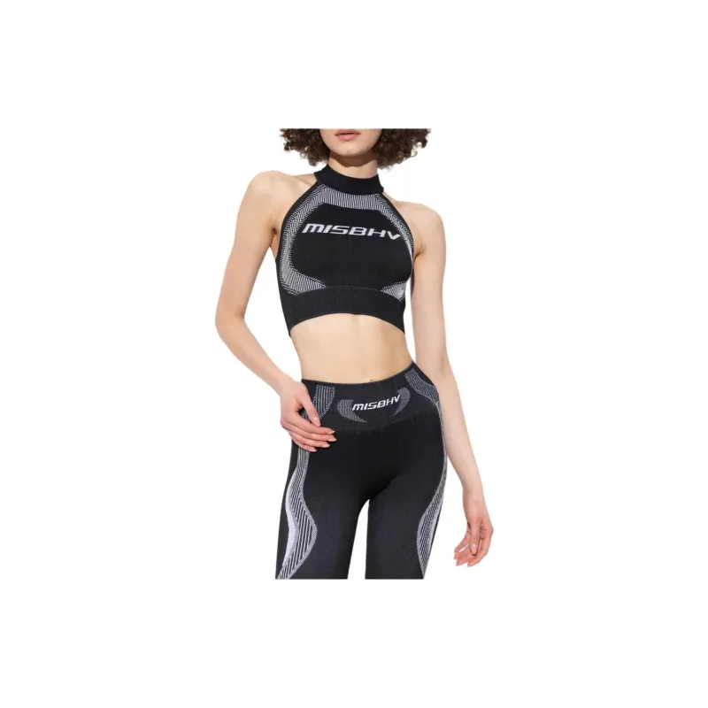 Misbhv Logo Printed Cropped Top-4
