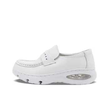 Cherry Blossoms Casual Single Shoes 3.5cm Women's White