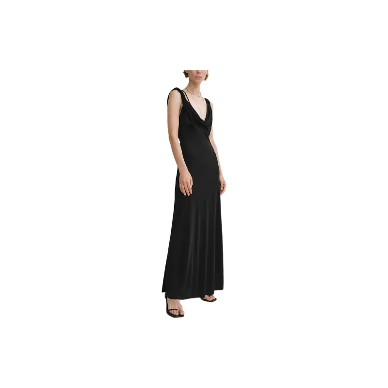TOTEME Twist Detailed Sleeveless Maxi Dress-1