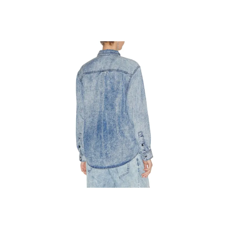 ISABEL MARANT ETOILE Tahisia Chambray Shirt-2