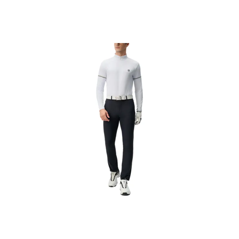 FILA Golf Series Knitted Sports Pants Men's Legend Blue-1