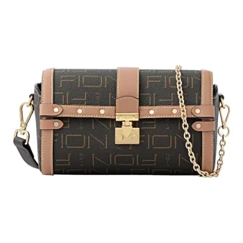 FION PVC Small Round Bag Shoulder Bag Women's Multicolor