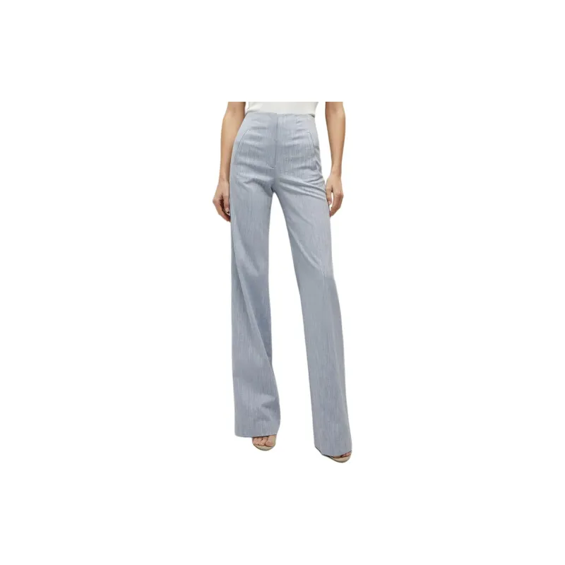 VERONICA BEARD SS24 Suit Trouser Women's Blue-3