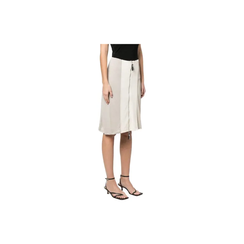 DIESEL Casual Short Skirts Women's Taupe-3