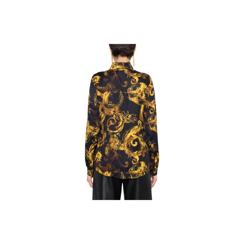 VERSACE JEANS COUTURE Watercolour Couture print Shirt-2