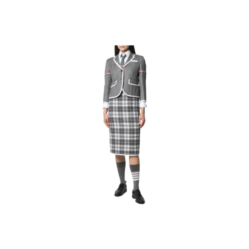 THOM BROWNE Vertical stripe Sports Blazer-1