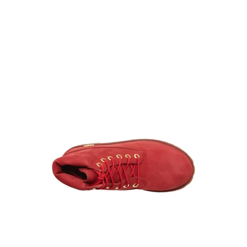 Timberland 6 Inch Premium Toddler 'Red'-2