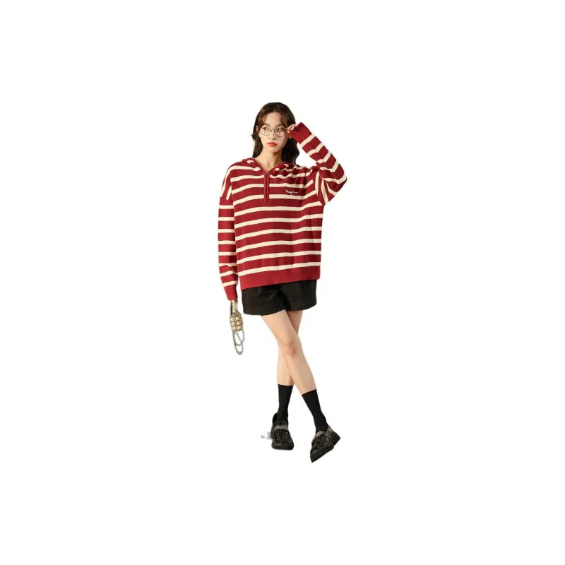 Tonlion Sweater Women's Magenta-1