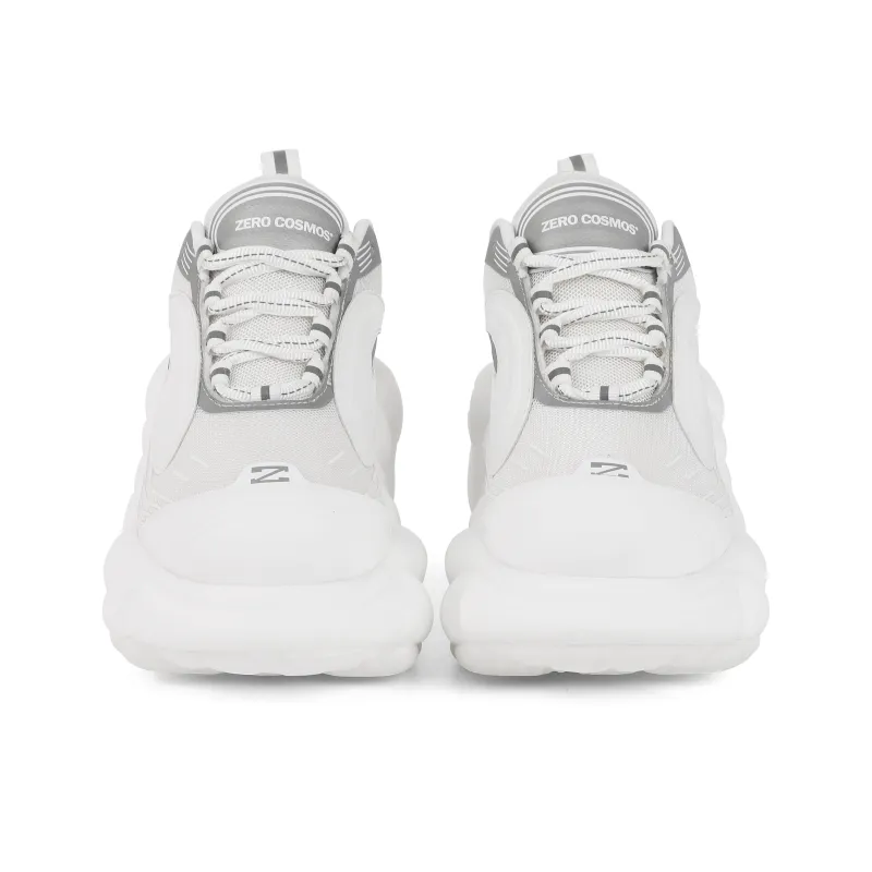 ZERO COSMOS Cushioning Low Top Chunky Sneakers Unisex White-2