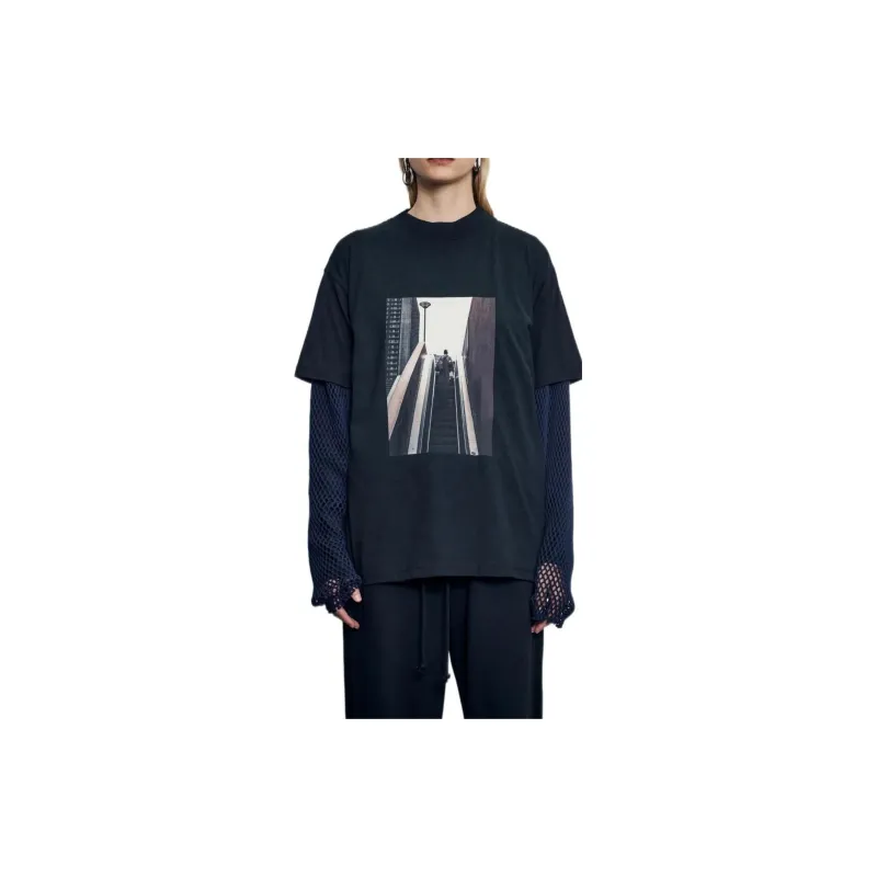 SONG FOR THE MUTE T-Shirts Women's Black-1