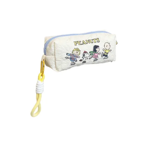 SNOOPY Storage Bags Off White