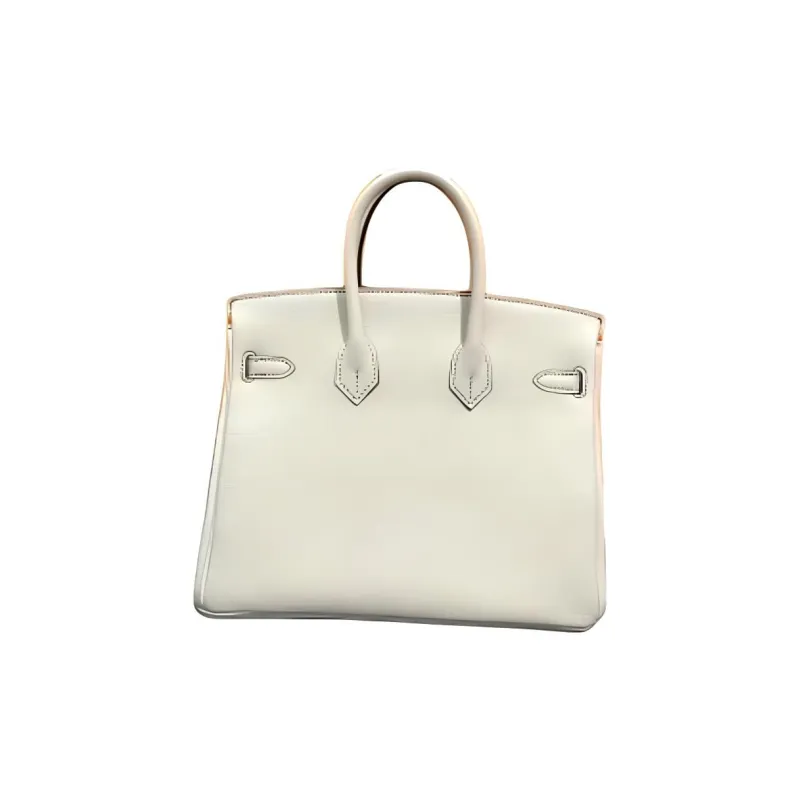 HERMES Birkin Togo Calfskin Birkin Bag Handbag Women's 10 Craie Milkshake White-1