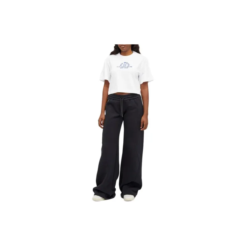 OFF WHITE Regular T Shirt, Regular Fit Women's White-1