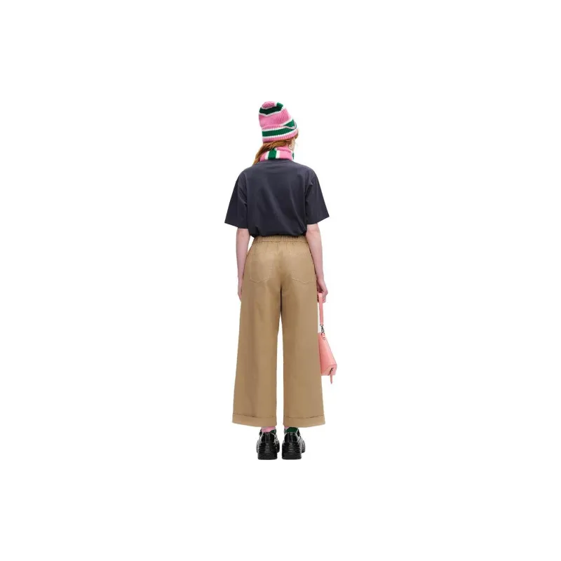 Short Sentence Casual Pants Women's-3