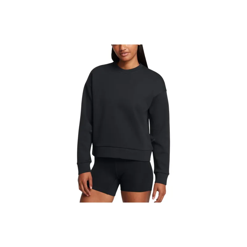Under Armour Unstoppable Fleece Crew Sweatshirt Women's Black-2