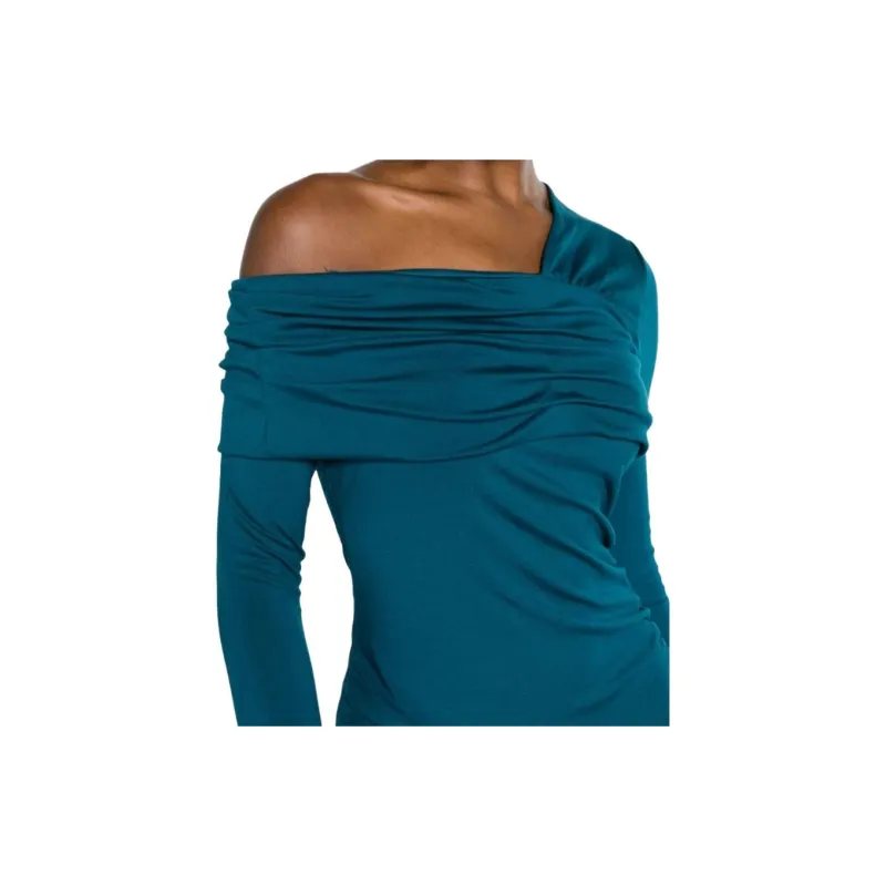 DVF Diane Von Furstenberg Dolores Pleat-detail Maxi Dress-4
