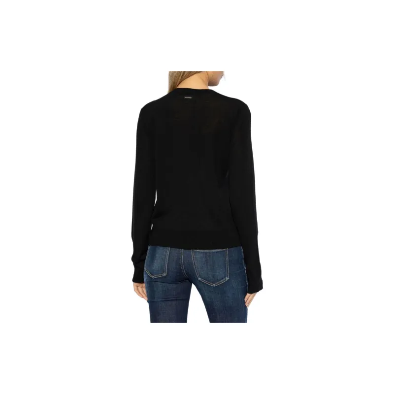 DSQUARED 2 Embellished Crewneck Cardigan-2