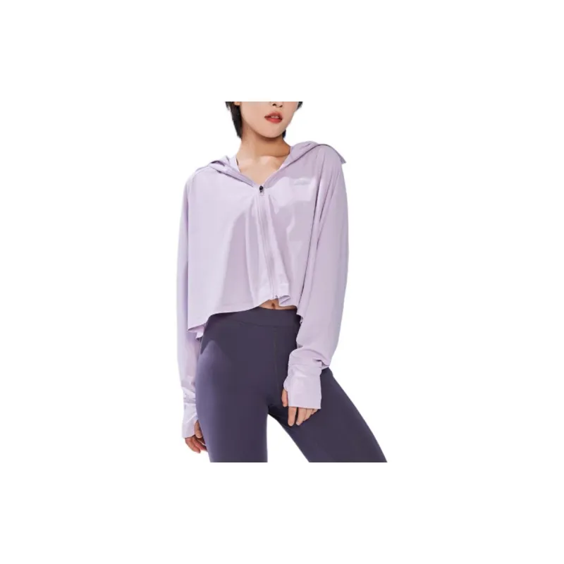 QIAODAN Jackets Coats Women's Dawn Purple-2