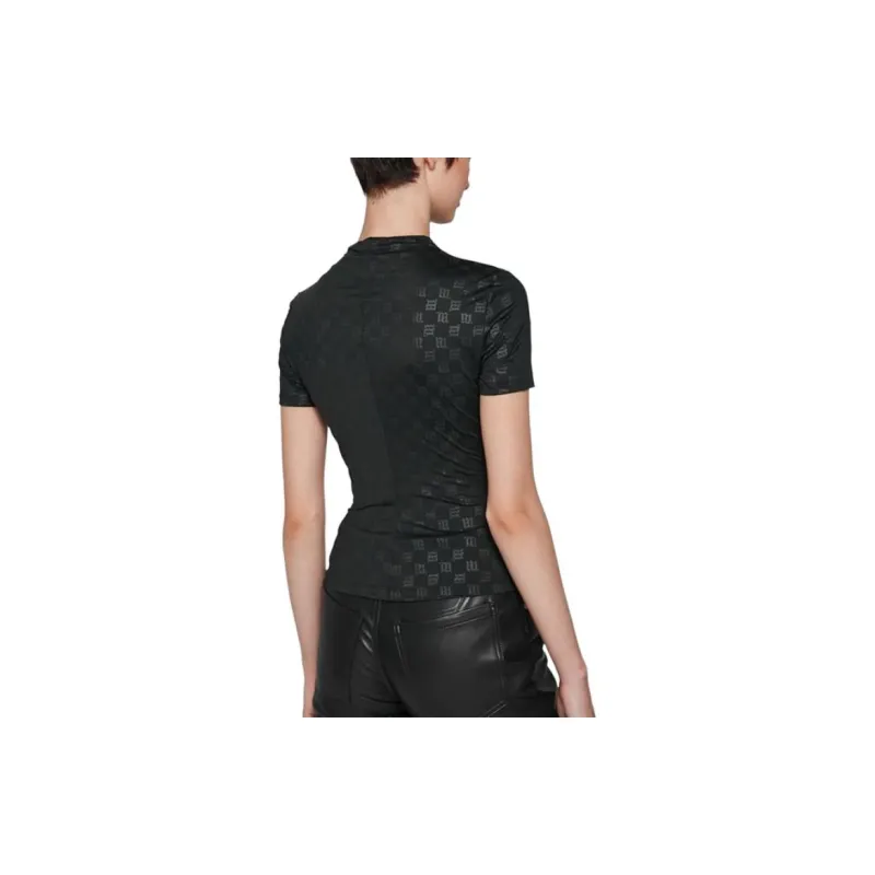 Misbhv Monogram Mockneck T Shirt-2