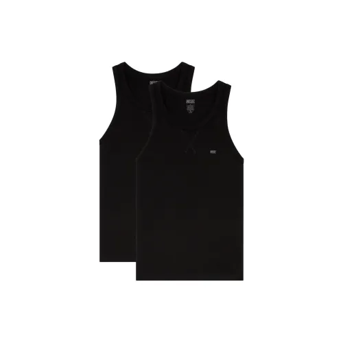 DIESEL Tank Tops Men Set Of 2 Black