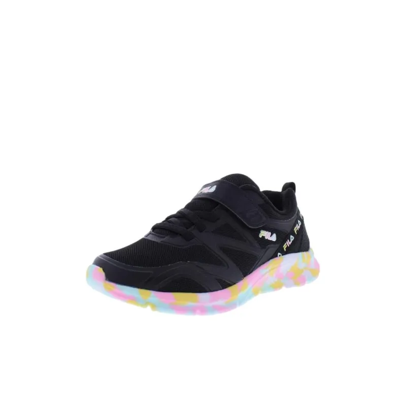 FILA KIDS Galaxia 5 Anti Slip Wear Resistant Low Top Kids' Running Shoes Black Kids'-2
