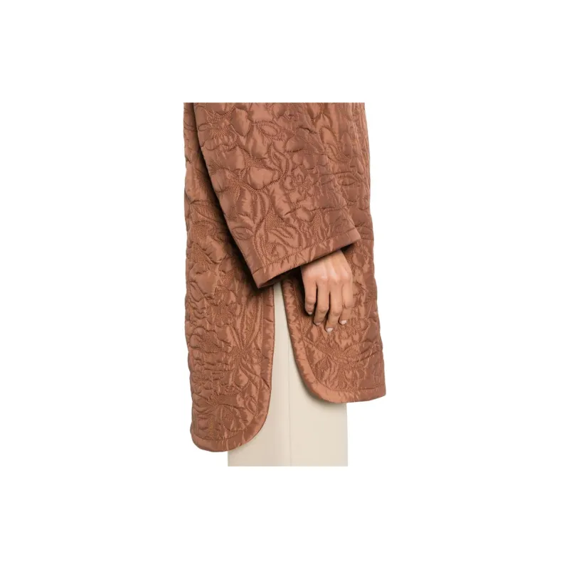 ERMANNO SCERVINO Floral pattern Quilted Coat-4