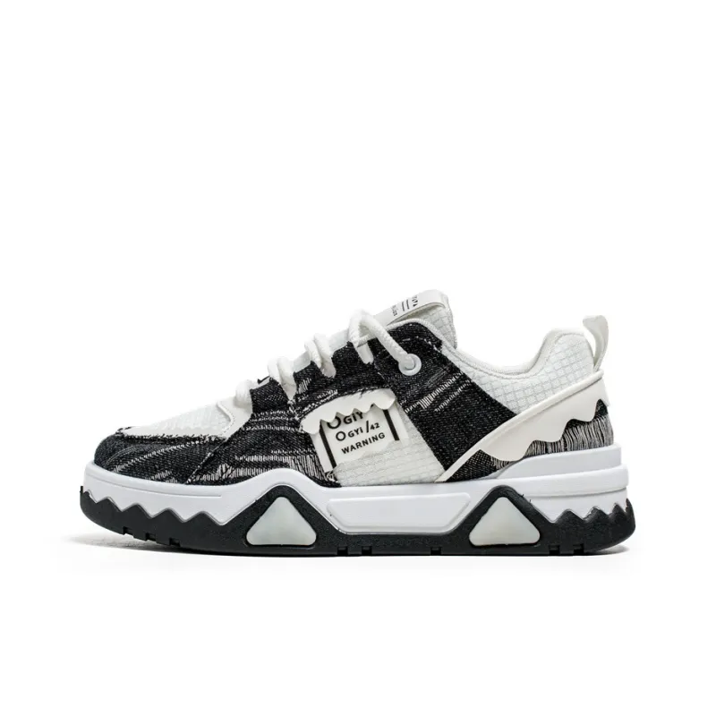 M.M Party Slip Resistant, Abrasion Resistant, And Balanced Low Top Skateboard Shoes Men's-0